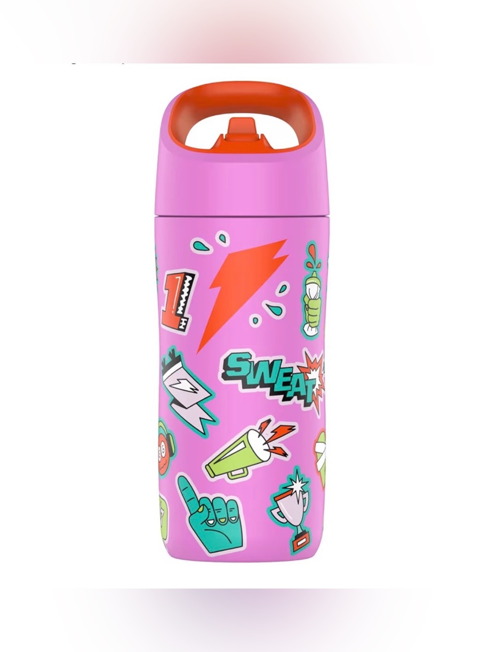 Gatorade Kids' Rookie Metal Water Bottle, 12oz, Stainless Steel Bottle